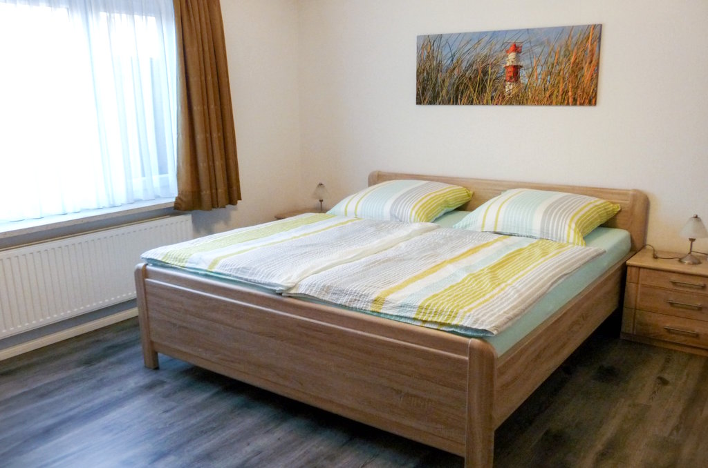 Ferienwohnungen Jytte Ferienwohnung 1 Das erste Schlafzimmer