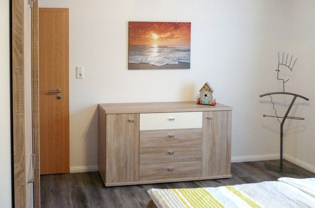 Ferienwohnungen Jytte Ferienwohnung 1 Das erste Schlafzimmer