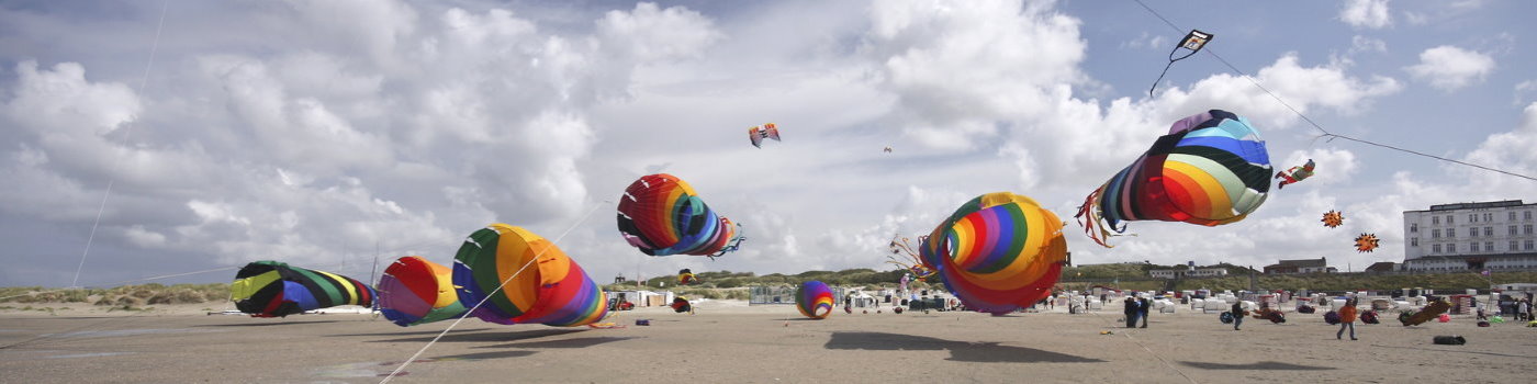 Drachenfest auf Borkum