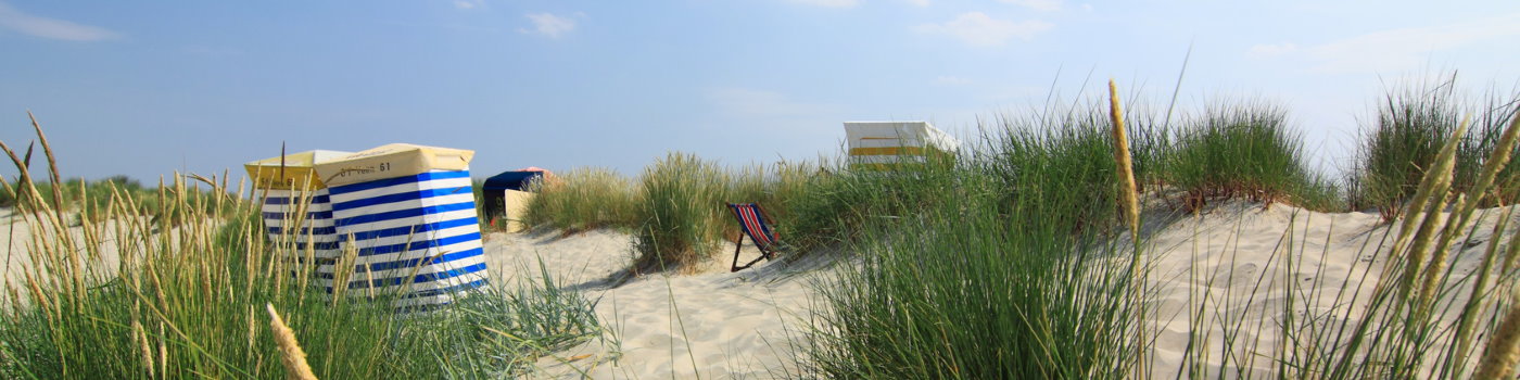 Strand-Impressionen von Borkum